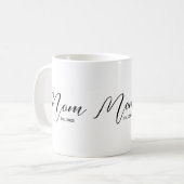 Moeder Opgericht Nieuw Moeder Cadeau Koffiemok (Voorkant links)