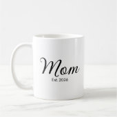Moeder Opgericht Nieuw Moeder Cadeau Koffiemok (Links)