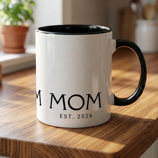 Moeder Opgericht Nieuw Moeder Cadeau Mok