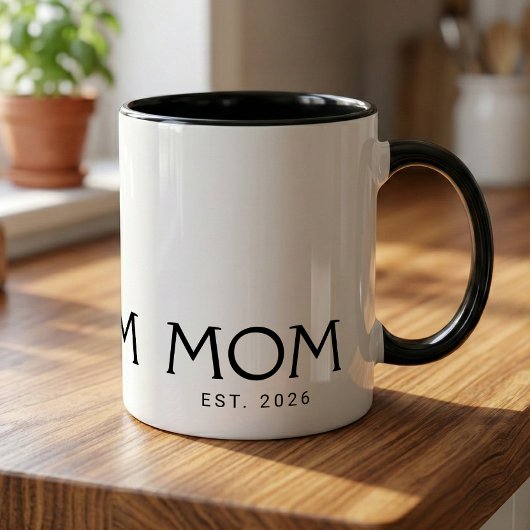 Moeder Opgericht Nieuw Moeder Cadeau Mok