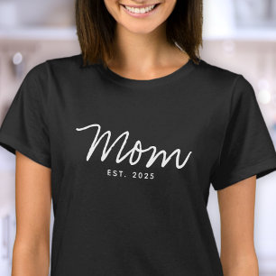 Moeder Opgericht Nieuw Moeder Cadeau T-shirt