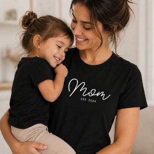 Moeder Opgericht Nieuw Moeder Cadeau T-shirt