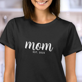 Moeder Opgericht Nieuw Moeder Cadeau T-shirt