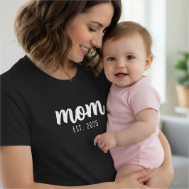 Moeder Opgericht Nieuw Moeder Cadeau T-shirt