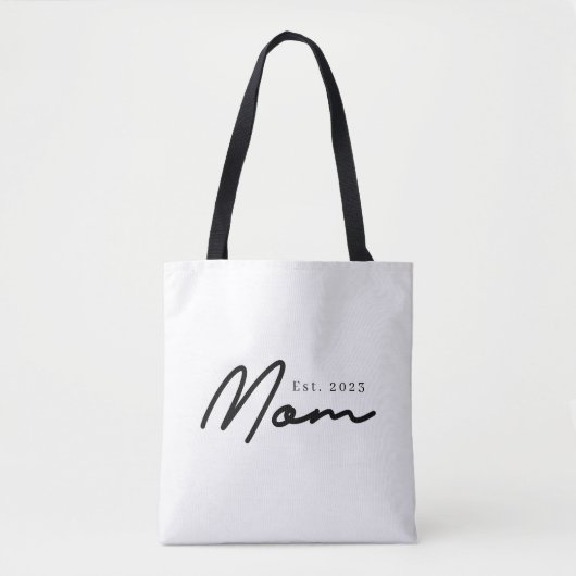 Moeder Opgericht Nieuw Moeder Cadeau Tote Bag (Voorkant)