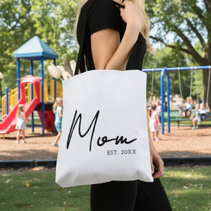 Moeder Opgericht Nieuw Moeder Cadeau Tote Bag