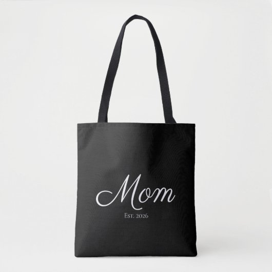 Moeder Opgericht Nieuw Moeder Cadeau Tote Bag (Voorkant)