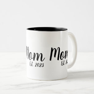 Moeder Opgericht Nieuw Moeder Cadeau Tweekleurige Koffiemok