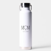 Moeder Opgericht Nieuw Moeder Cadeau Waterfles (Voorkant)