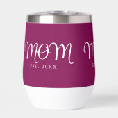 Moeder Opgericht Nieuw Moeder Cadeau Wit Schrift (Voorkant)