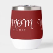 Moeder Opgericht Nieuw Moeder Cadeau Wit Schrift (Voorkant)