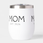 Moeder Opgericht Nieuw Moeder Cadeau Wit Zwart (Voorkant)