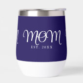 Moeder Opgericht Nieuw Moeder Cadeau Witte Script (Links)