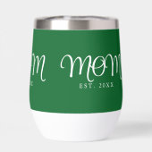 Moeder Opgericht Nieuw Moeder Cadeau Witte Script (Achterkant)