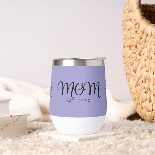 Moeder Opgericht Nieuw Moeder Cadeau Zwart Schrift (Woonkamer)
