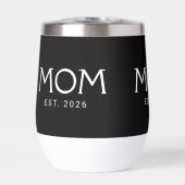 Moeder Opgericht Nieuw Moeder Cadeau Zwart Wit (Voorkant)