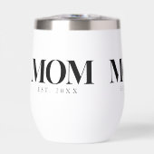 Moeder Opgericht Nieuw Moeder Cadeau Zwarte Typogr (Voorkant)