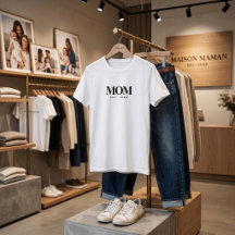 Moeder Opgericht Nieuw Moeder Cadeau Zwarte Typogr