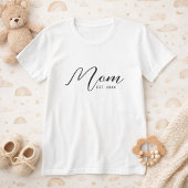 Moeder Opgericht Nieuwe Moeder Cadeau Gepersonalis T-shirt