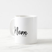 Moeder Opgericht Nieuwe Moeder Cadeau Koffiemok (Voorkant links)