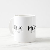 Moeder Opgericht Nieuwe Moeder Cadeau Koffiemok (Voorkant links)