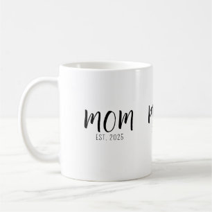 Moeder Opgericht Nieuwe Moeder Cadeau Koffiemok