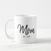 Moeder Opgericht Nieuwe Moeder Cadeau Koffiemok (Links)