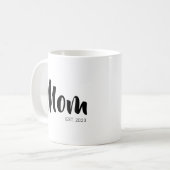Moeder Opgericht Nieuwe Moeder Cadeau Koffiemok (Voorkant links)