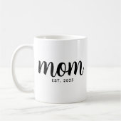 Moeder Opgericht Nieuwe Moeder Cadeau Koffiemok (Links)