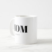 Moeder Opgericht Nieuwe Moeder Cadeau Koffiemok (Voorkant links)