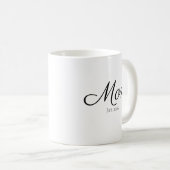 Moeder Opgericht Nieuwe Moeder Cadeau Koffiemok (Voorkant rechts)