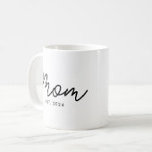 Moeder Opgericht Nieuwe Moeder Cadeau Koffiemok (Voorkant links)