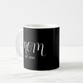 Moeder Opgericht Nieuwe Moeder Cadeau Koffiemok (Voorkant links)