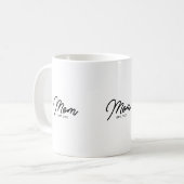 Moeder Opgericht Nieuwe Moeder Cadeau Koffiemok (Voorkant links)