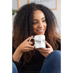Moeder Opgericht Nieuwe Moeder Cadeau Koffiemok