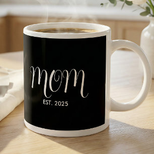 Moeder Opgericht Nieuwe Moeder Cadeau Koffiemok