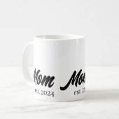 Moeder Opgericht Nieuwe Moeder Cadeau Koffiemok (Voorkant links)