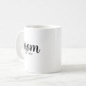 Moeder Opgericht Nieuwe Moeder Cadeau Koffiemok (Voorkant links)