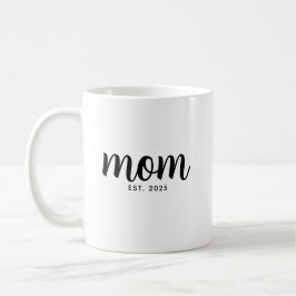 Moeder Opgericht Nieuwe Moeder Cadeau Koffiemok