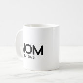 Moeder Opgericht Nieuwe Moeder Cadeau Koffiemok (Voorkant links)