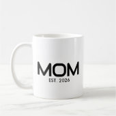 Moeder Opgericht Nieuwe Moeder Cadeau Koffiemok (Links)