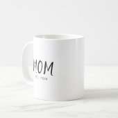 Moeder Opgericht Nieuwe Moeder Cadeau Koffiemok (Voorkant links)