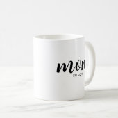 Moeder Opgericht Nieuwe Moeder Cadeau Koffiemok (Voorkant rechts)