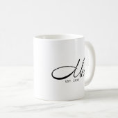 Moeder Opgericht Nieuwe Moeder Cadeau Koffiemok (Voorkant rechts)