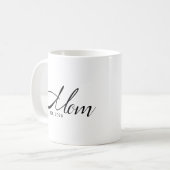 Moeder Opgericht Nieuwe Moeder Cadeau Koffiemok (Voorkant links)