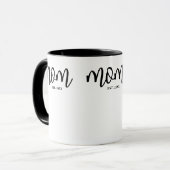 Moeder Opgericht Nieuwe Moeder Cadeau Mok (Voorkant links)