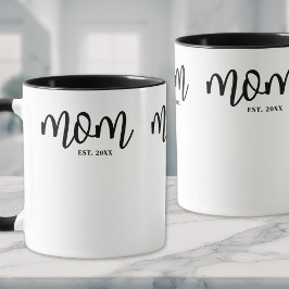 Moeder Opgericht Nieuwe Moeder Cadeau Mok