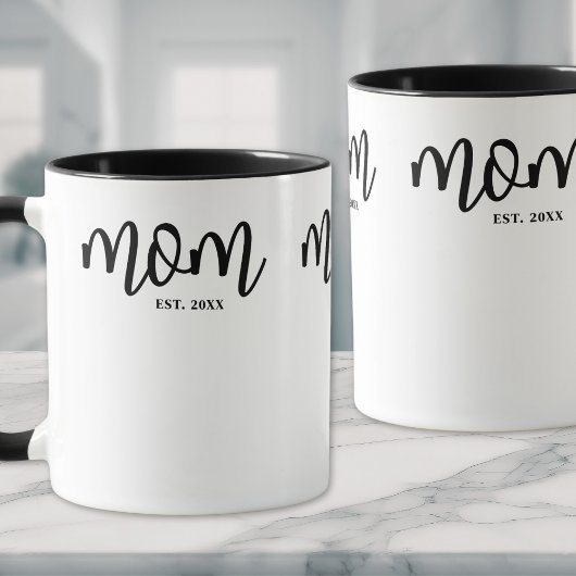 Moeder Opgericht Nieuwe Moeder Cadeau Mok