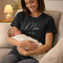 Moeder Opgericht Nieuwe Moeder Cadeau T-Shirt