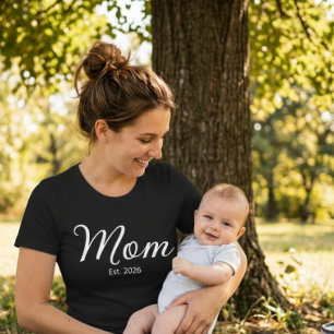 Moeder Opgericht Nieuwe Moeder Cadeau T-Shirt